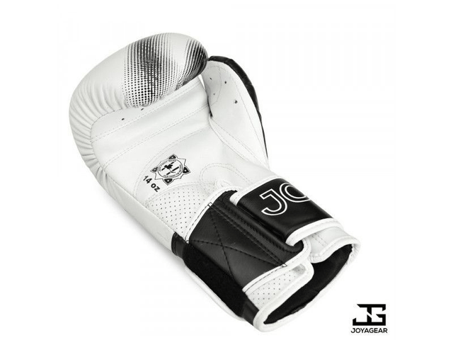 THE JOYAGEAR "EVOLUTION" KICKBOKSHANDSCHOENEN - WIT-BLACK EV700-WHITE-BLACK