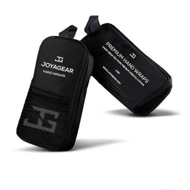 JOYAGEAR ELASTO BANDAGES - ZWART/ZILVER (J48001-BK/SV)