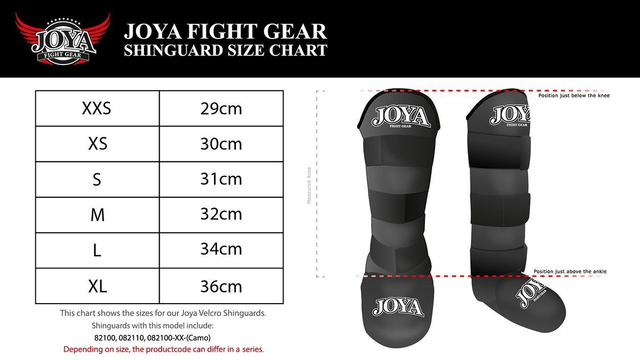 Joyagear "VELCRO" Scheenbeschermer