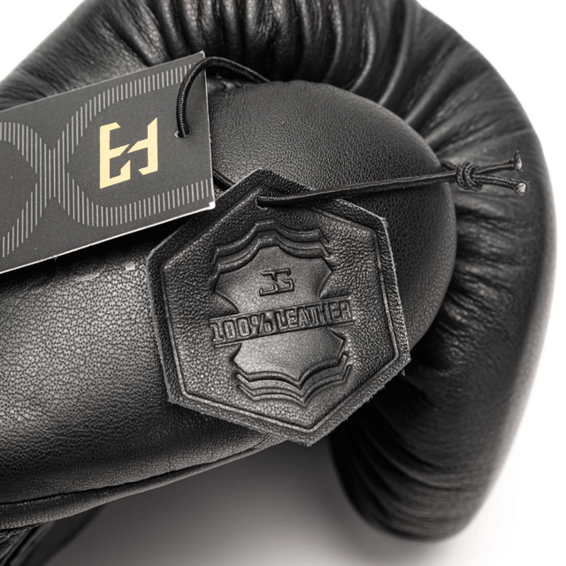 Joyagear Elite Performance Veters Bokshandschoenen Leder Zwart