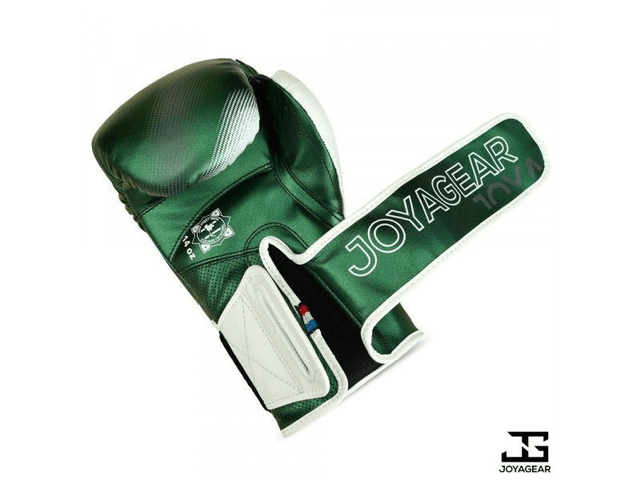 THE JOYAGEAR "EVOLUTION" KICKBOKSHANDSCHOENEN - GROEN-WIT  EV700-GREEN-WHITE