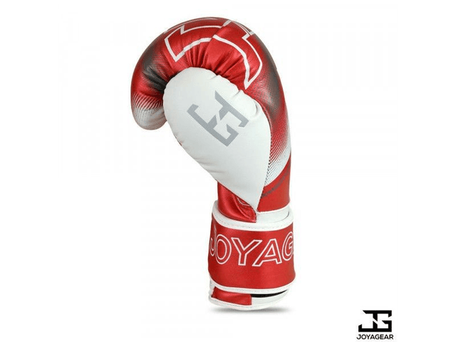 THE JOYAGEAR "EVOLUTION" KICKBOKSHANDSCHOENEN - ROOD-WIT EV700-RED-WHITE