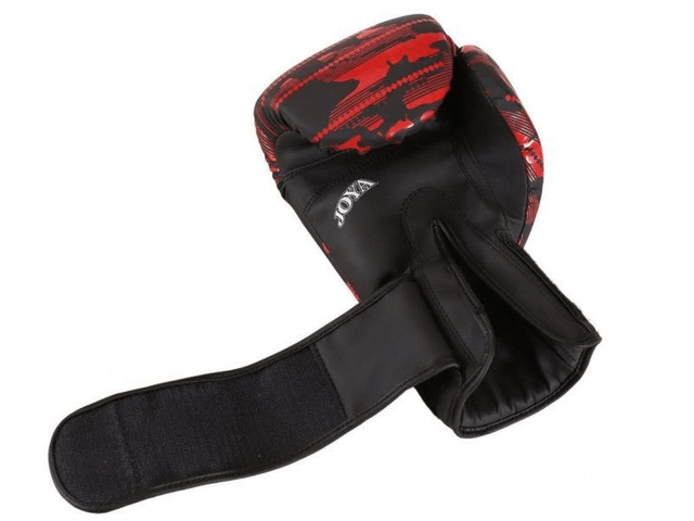 Joya Kinder Camo V2 (Kick) Bokshandschoenen - Rood