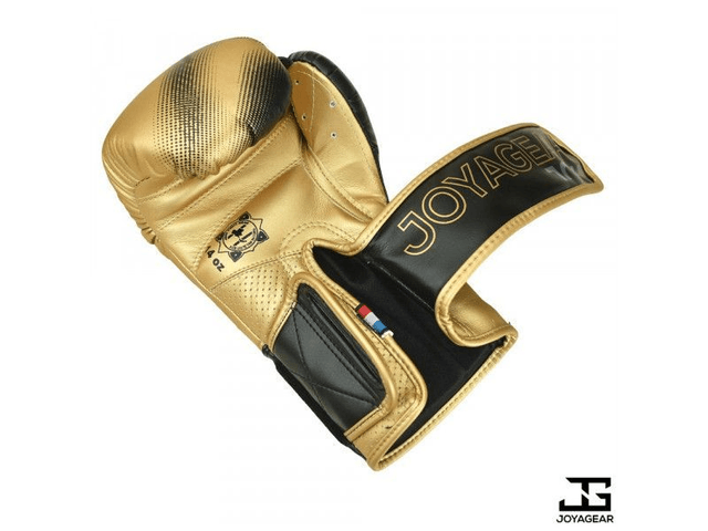 THE JOYAGEAR "EVOLUTION" KICKBOKSHANDSCHOENEN - GOUD/ZWART EV700-Gold/Black