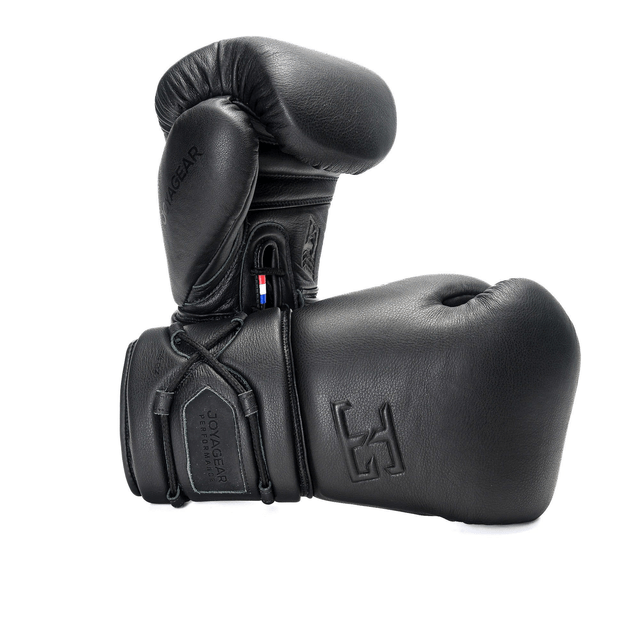 Joyagear Elite Performance Veters Bokshandschoenen Leder Zwart