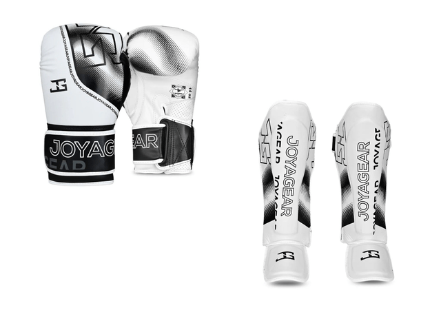  Joyagear Evolution Kickboks Set Wit/Zwart