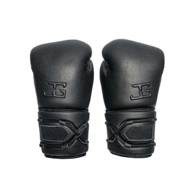 Joyagear Elite Performance Veters Bokshandschoenen Leder Zwart
