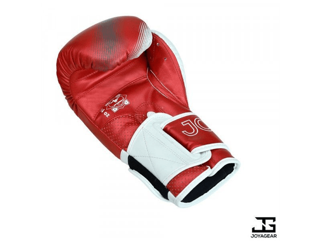 THE JOYAGEAR "EVOLUTION" KICKBOKSHANDSCHOENEN - ROOD-WIT EV700-RED-WHITE