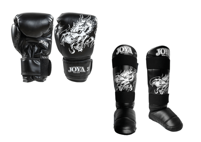 Joya Kinder Dragon Kickboks Set Wit