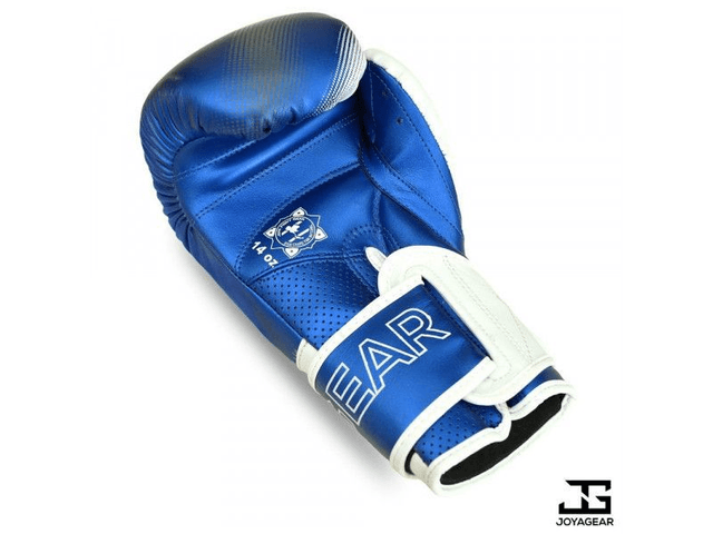 THE JOYAGEAR "EVOLUTION" KICKBOKSHANDSCHOENEN - BLAUW-WIT EV700-BLUE-WHITE