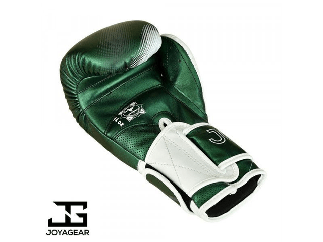THE JOYAGEAR "EVOLUTION" KICKBOKSHANDSCHOENEN - GROEN-WIT  EV700-GREEN-WHITE