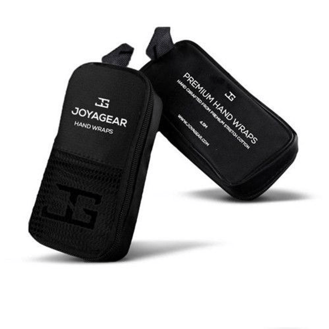 Joyagear Elasto Bandages - Zwart/Zilver (J48001-BK/BK)