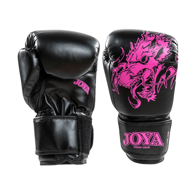 Joya Kickbokshandschoen - Roze Draak - PU (DR35-PI)