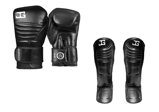 Joyagear Lederen Falcon Kickboks set