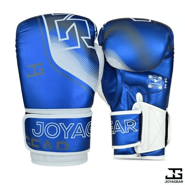THE JOYAGEAR &quot;EVOLUTION&quot; KICKBOKSHANDSCHOENEN - BLAUW-WIT EV700-BLUE-WHITE