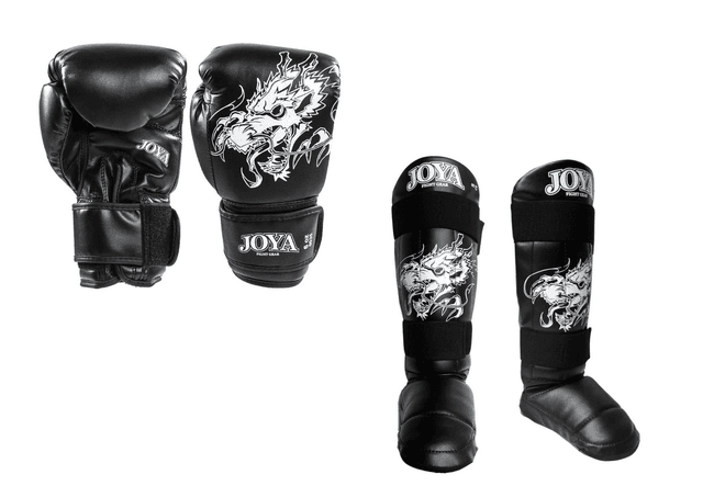 Joya Kinder Dragon Kickboks Set Wit