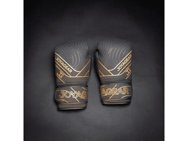 JOYA ESSENTIAL KICKBOKSHANDSCHOENEN - ZWART/GOUD  ESSENTIAL-BG-BK-GD